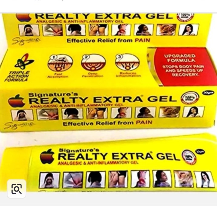 روغن ضد درد مفاصل و کمر درد مدل Realty Extra وزن 130 گرم